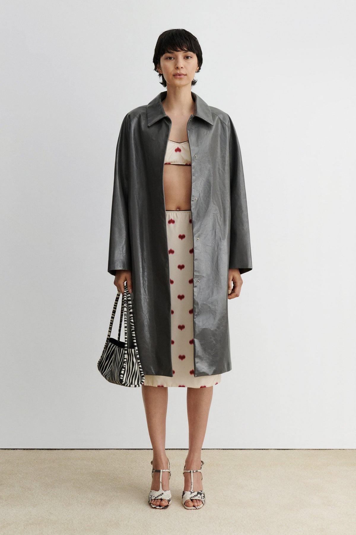 Heartbreaker Coat Grey - Rachel Comey
