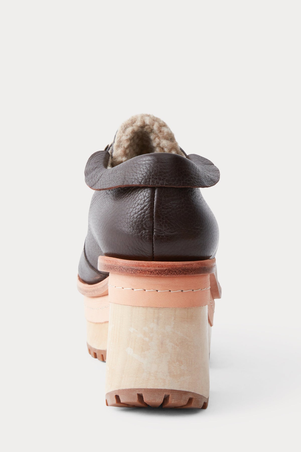 Shale Clog Dark Chocolate - Rachel Comey