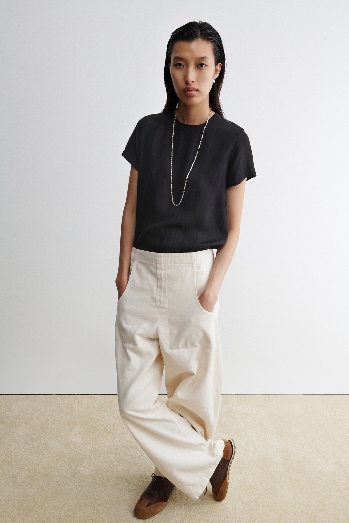 Dainty Long Lorne Silver - Rachel Comey