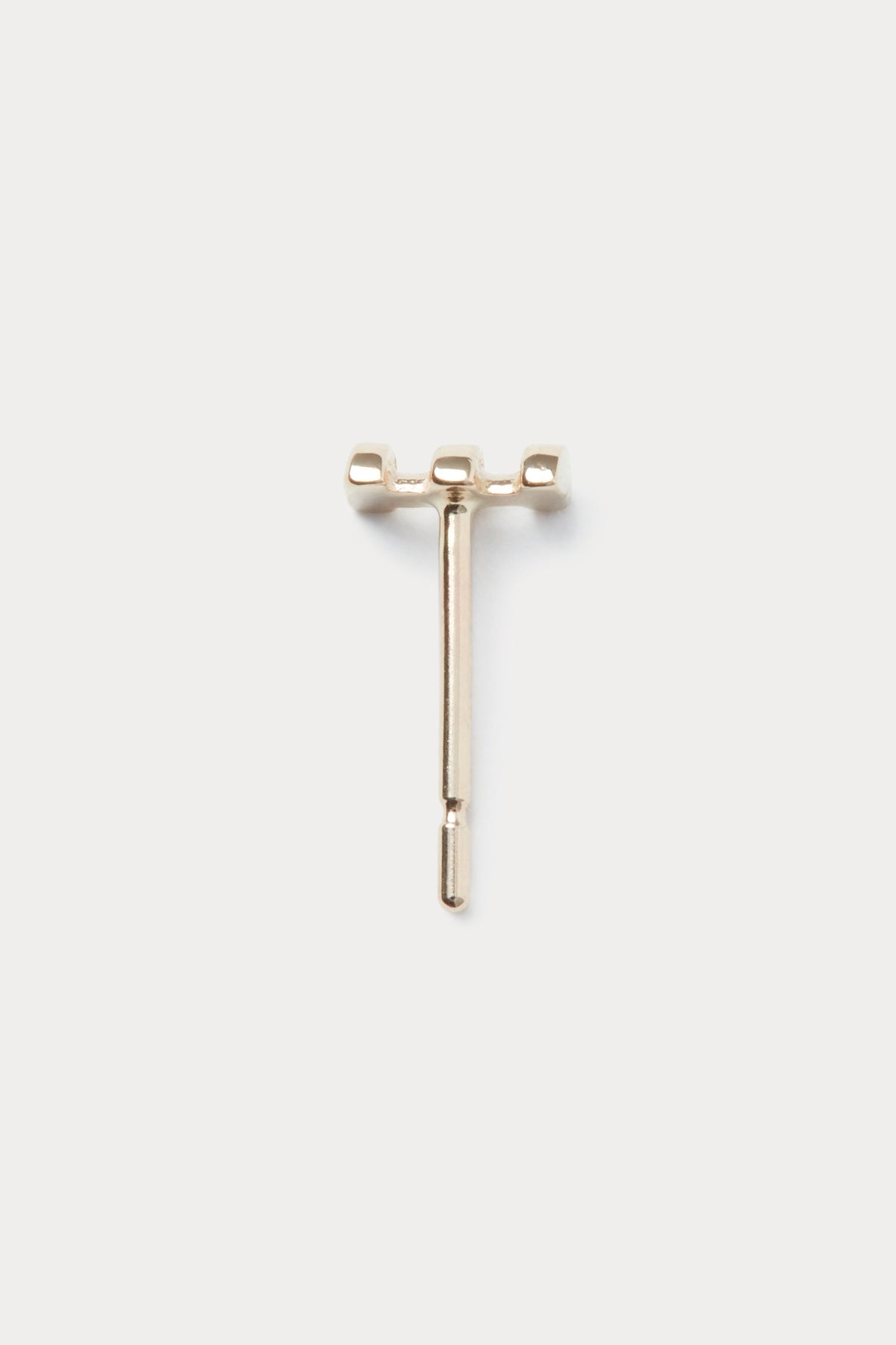 Quarry TriSemi Earring Single Gold - Rachel Comey