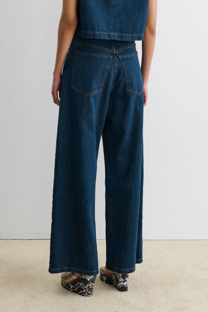 Dero Pant Muddy Indigo - Rachel Comey