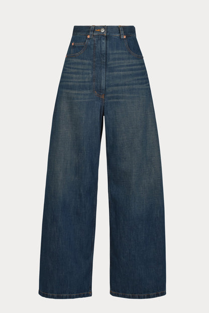 Dero Pant Muddy Indigo - Rachel Comey