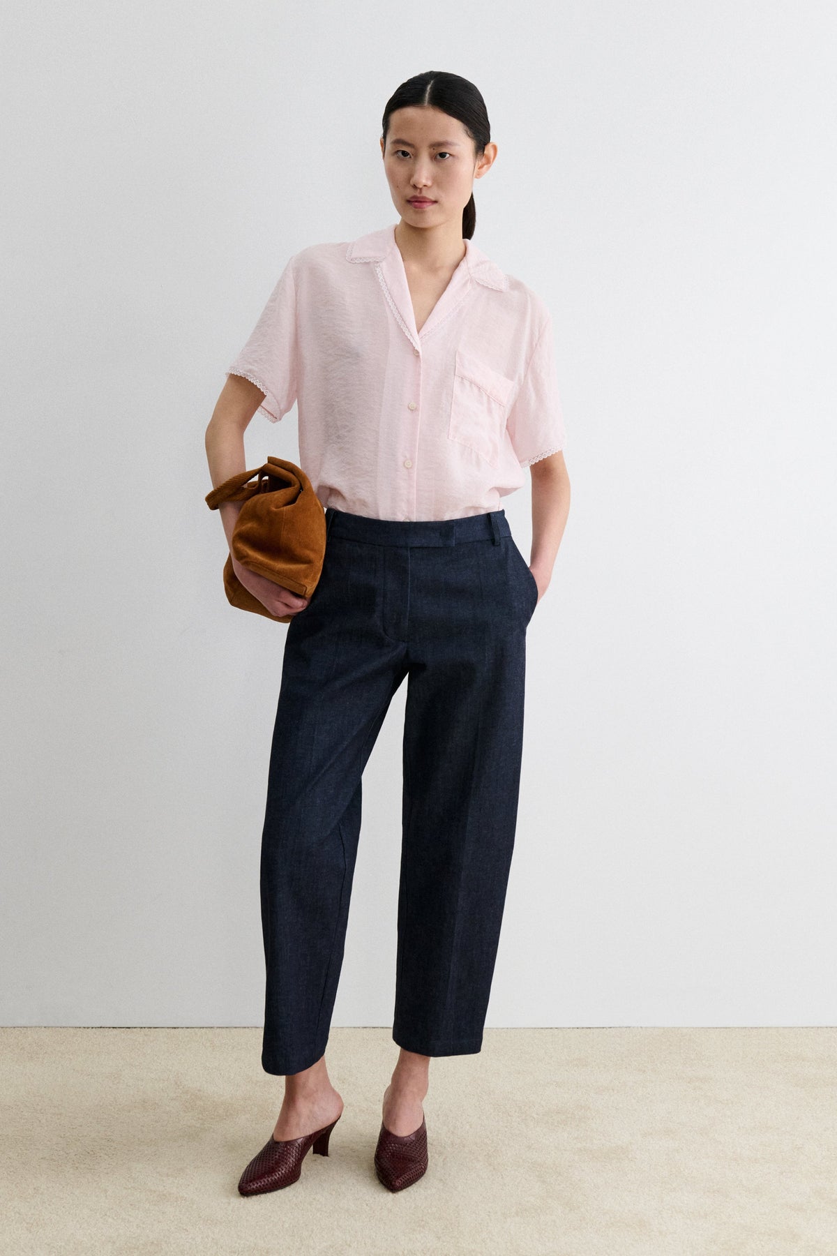 Cropped Snip Pant Super Raw - Rachel Comey