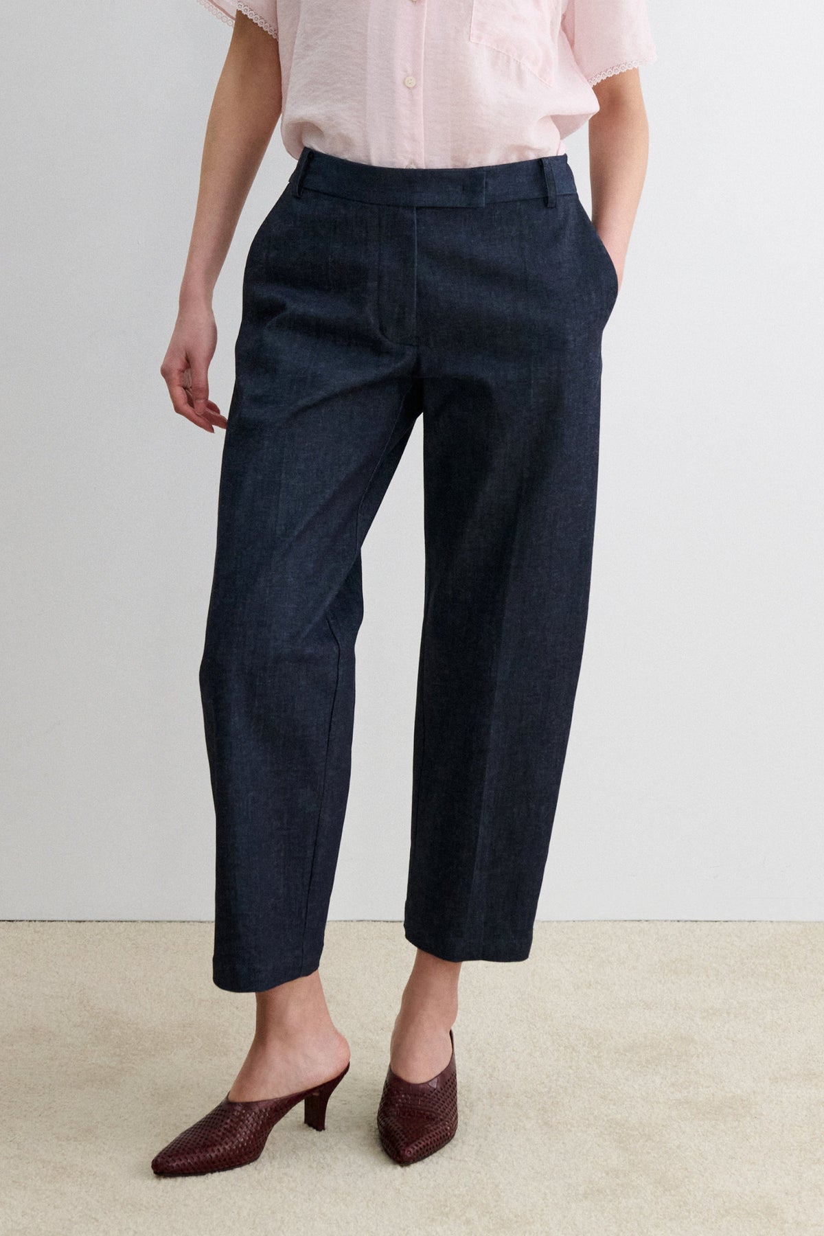 Cropped Snip Pant Super Raw - Rachel Comey