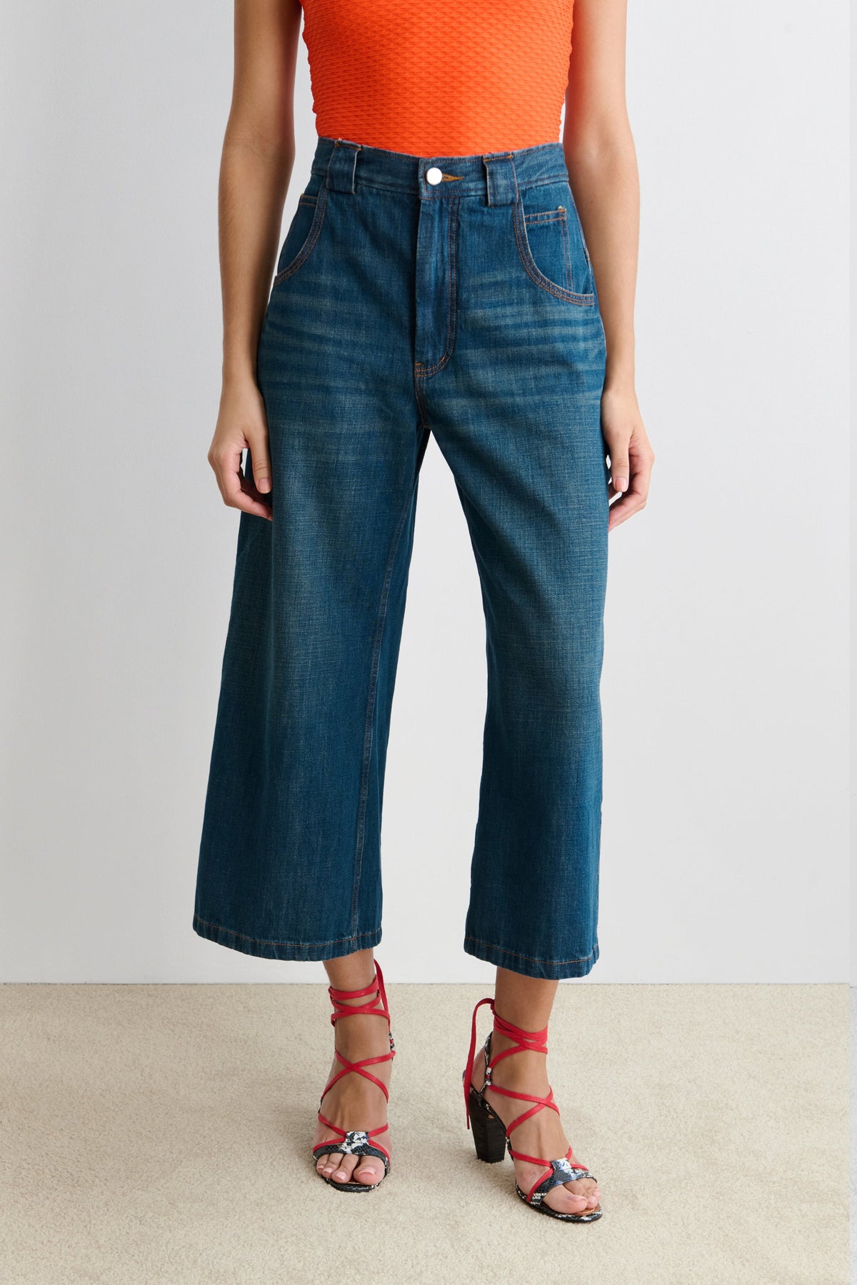Carpen Pant Muddy Indigo - Rachel Comey