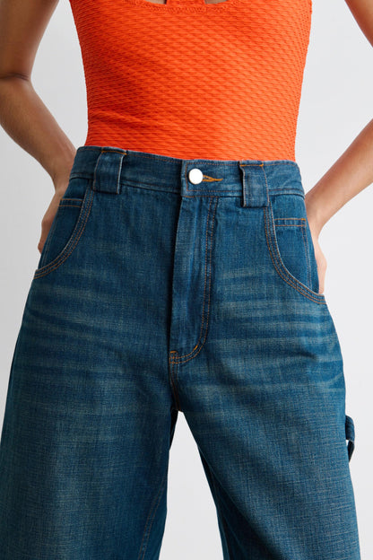 Carpen Pant Muddy Indigo - Rachel Comey