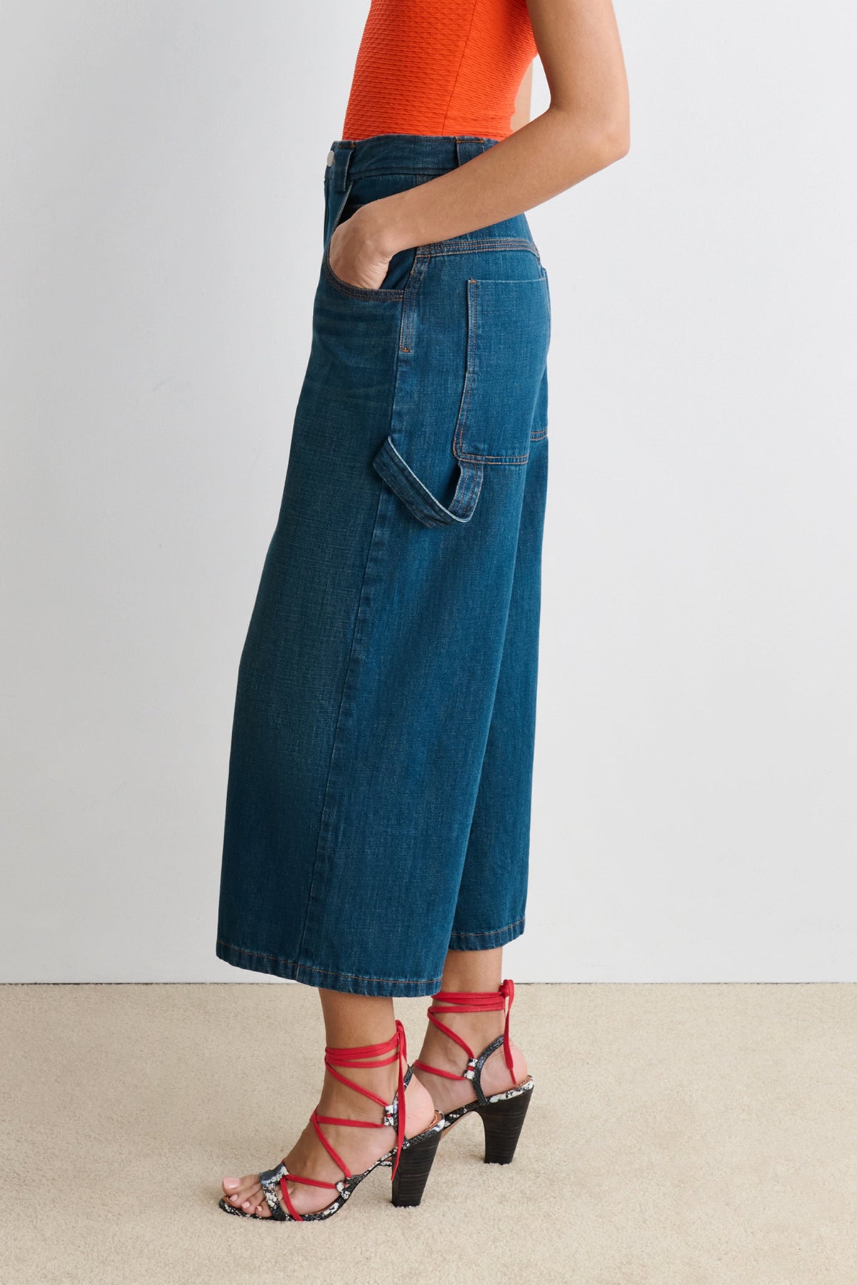 Carpen Pant Muddy Indigo - Rachel Comey
