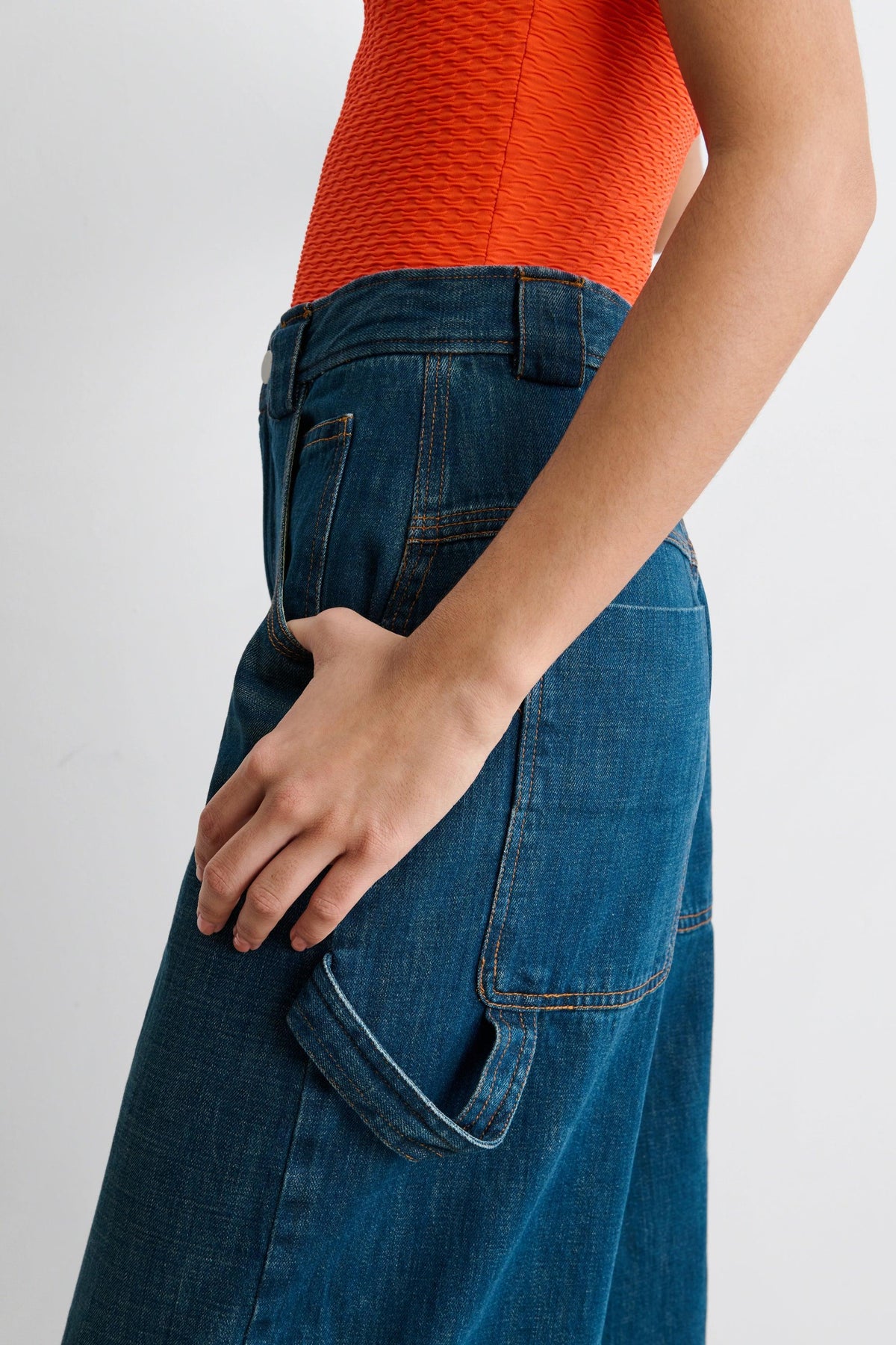 Carpen Pant Muddy Indigo - Rachel Comey