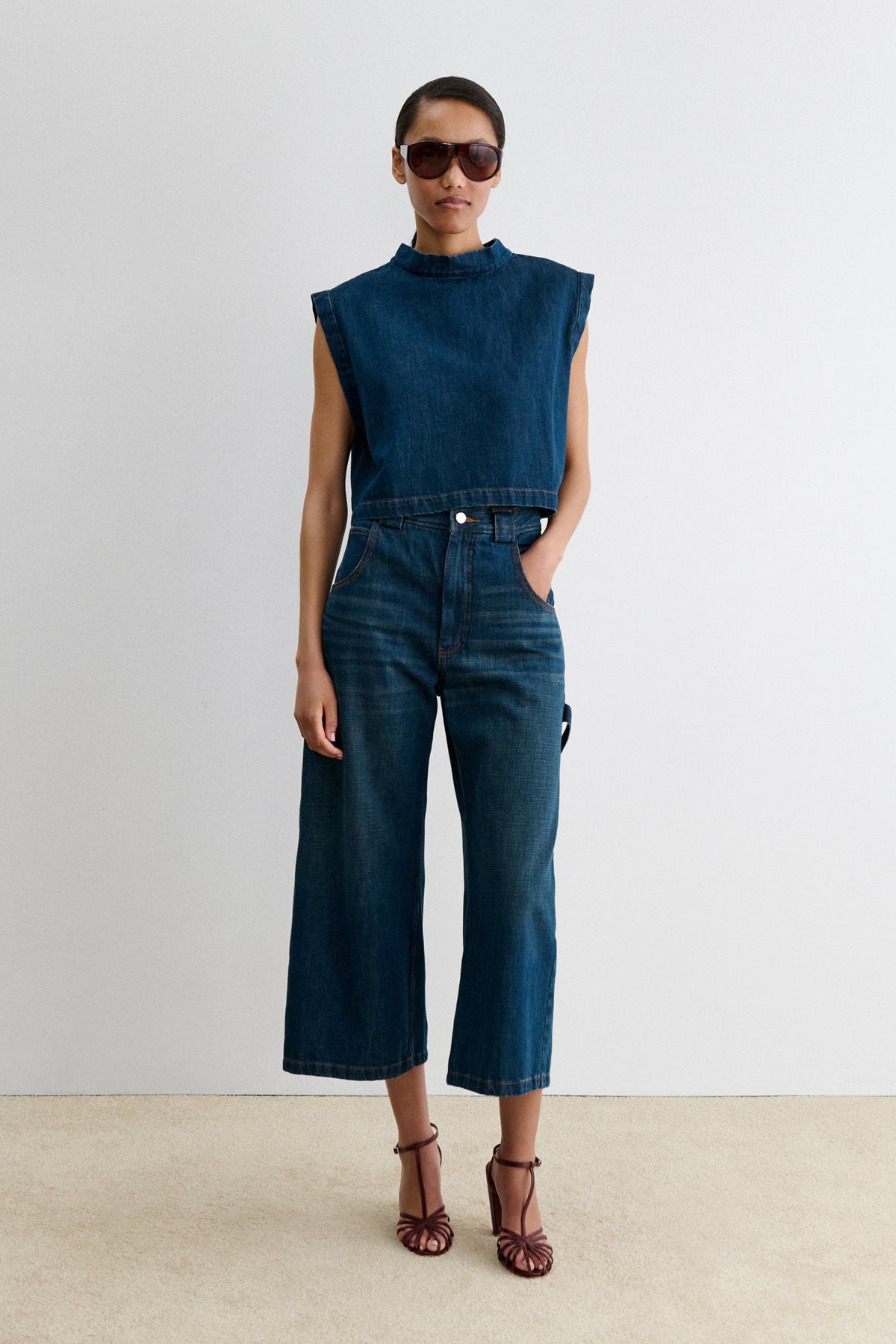 Carpen Pant Muddy Indigo - Rachel Comey