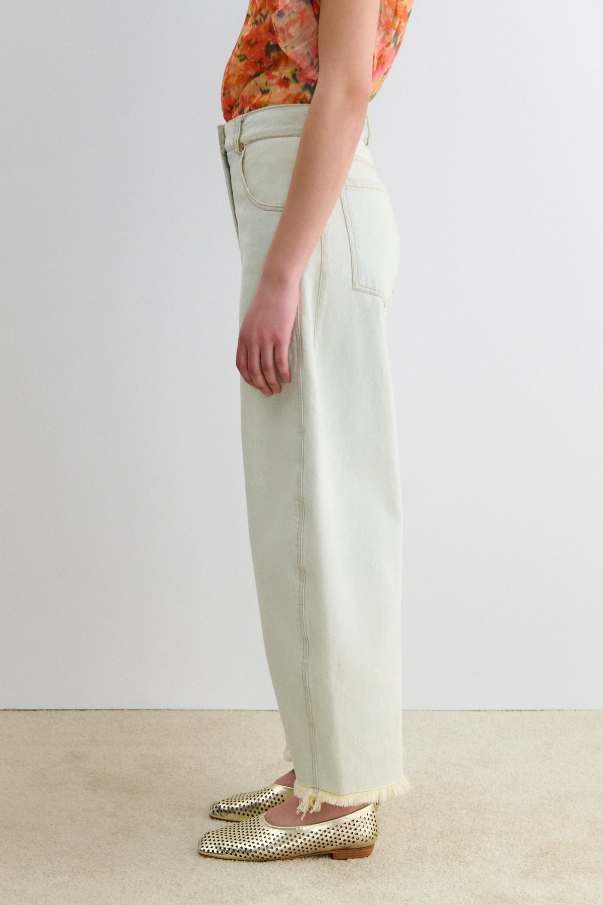 Keenan Pant Bleached - Rachel Comey