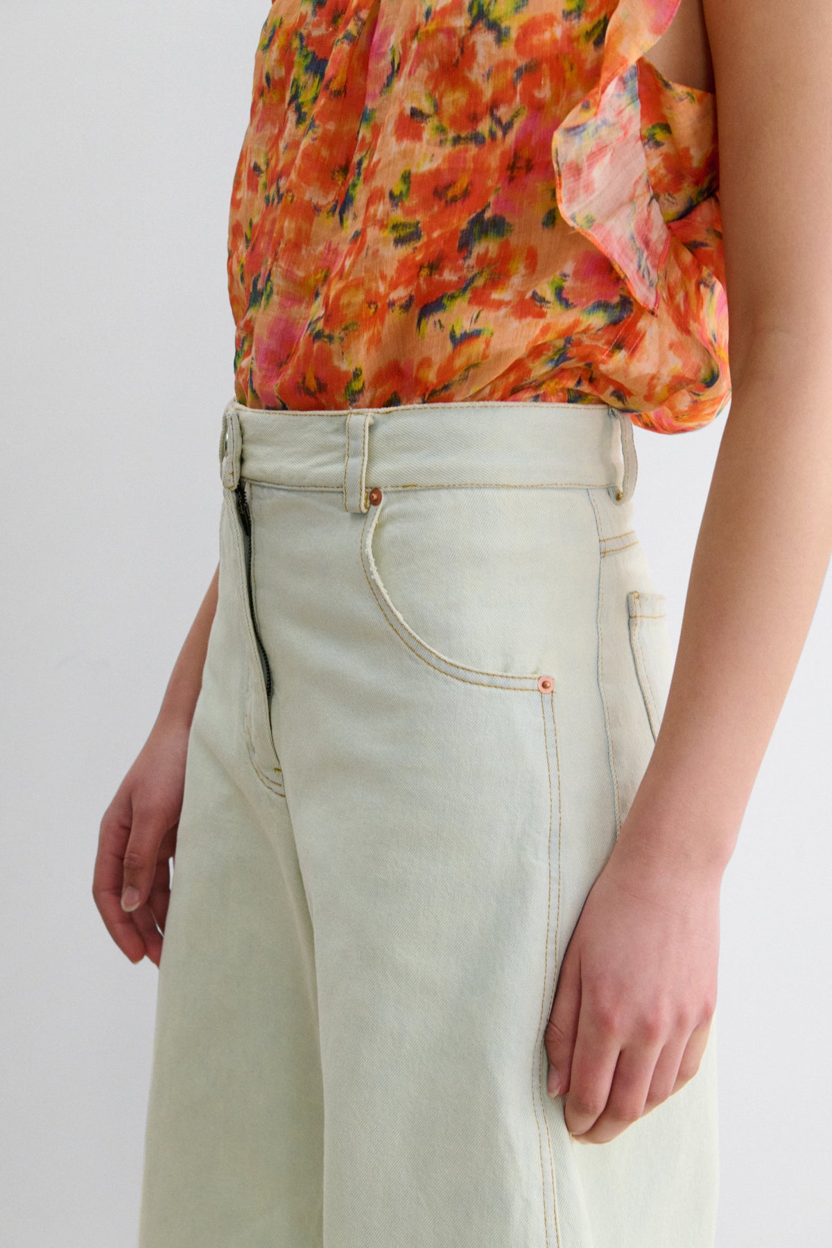 Keenan Pant Bleached - Rachel Comey