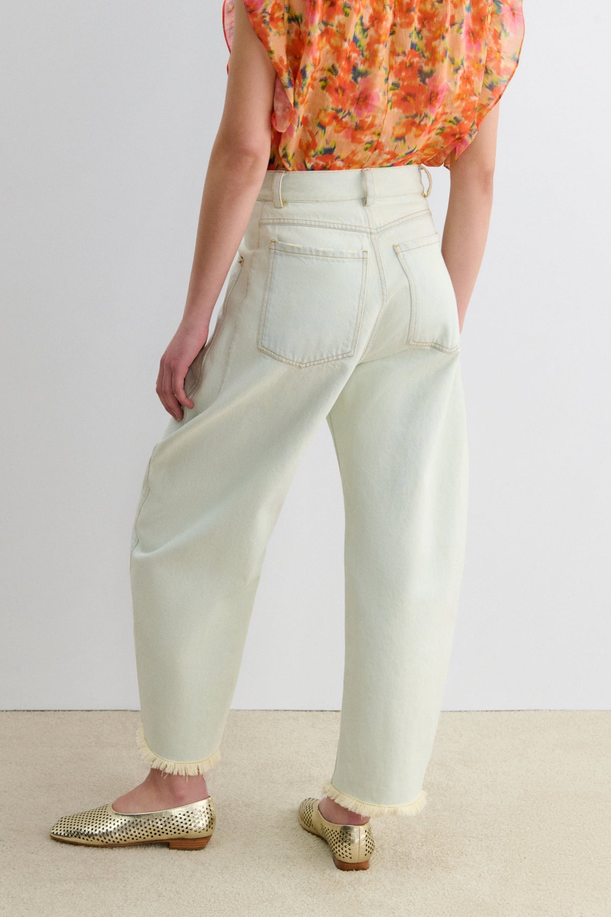 Keenan Pant Bleached - Rachel Comey