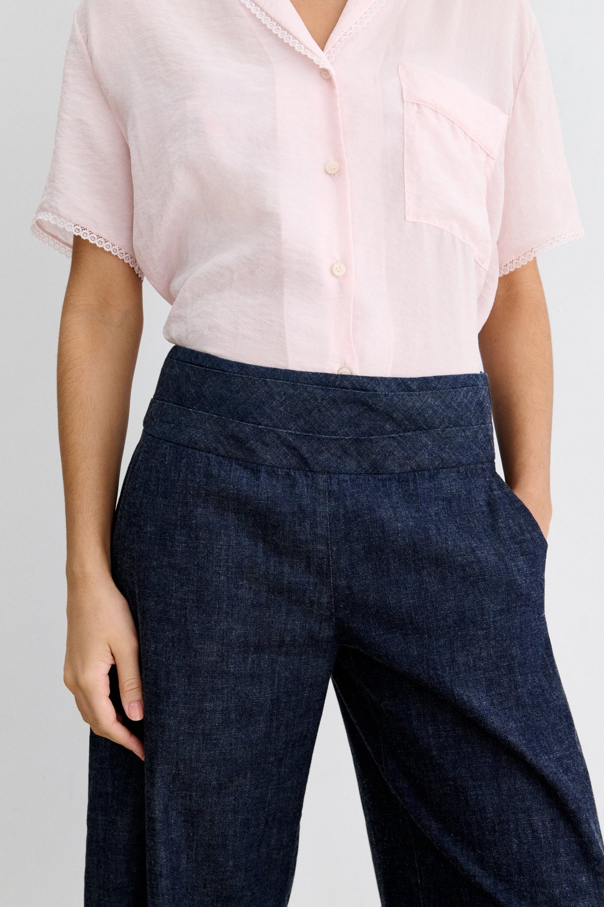 Swish Pant Raw Wash - Rachel Comey