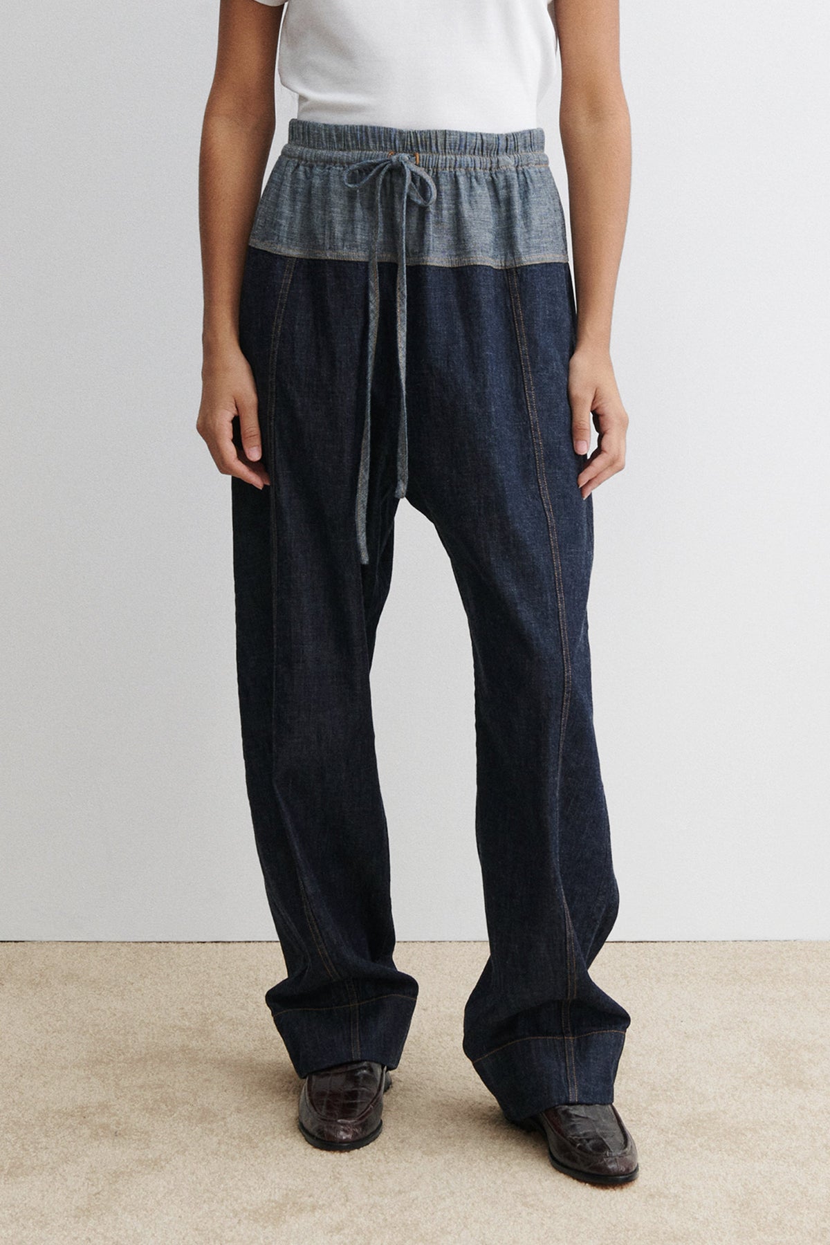 Ennu Pant Indigo - Rachel Comey