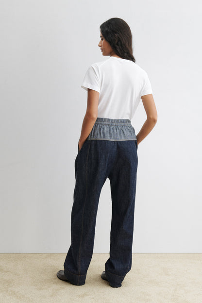 Ennu Pant Indigo - Rachel Comey