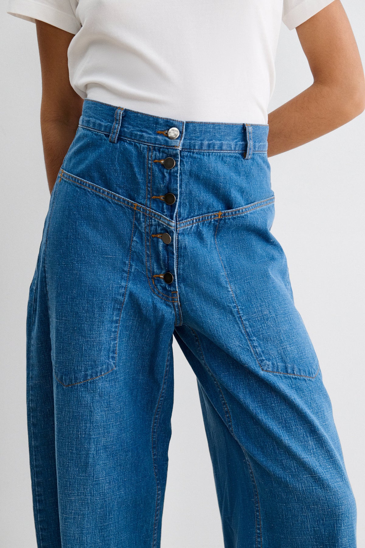 Angle Pant Indigo - Rachel Comey