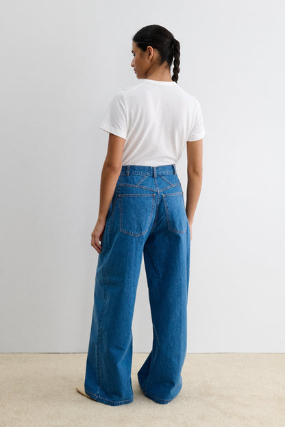 Angle Pant Indigo - Rachel Comey