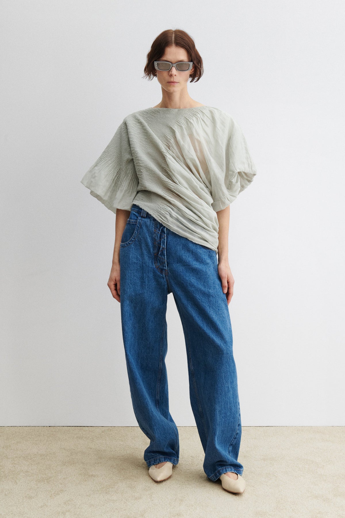 Snap Pant Cool Indigo - Rachel Comey
