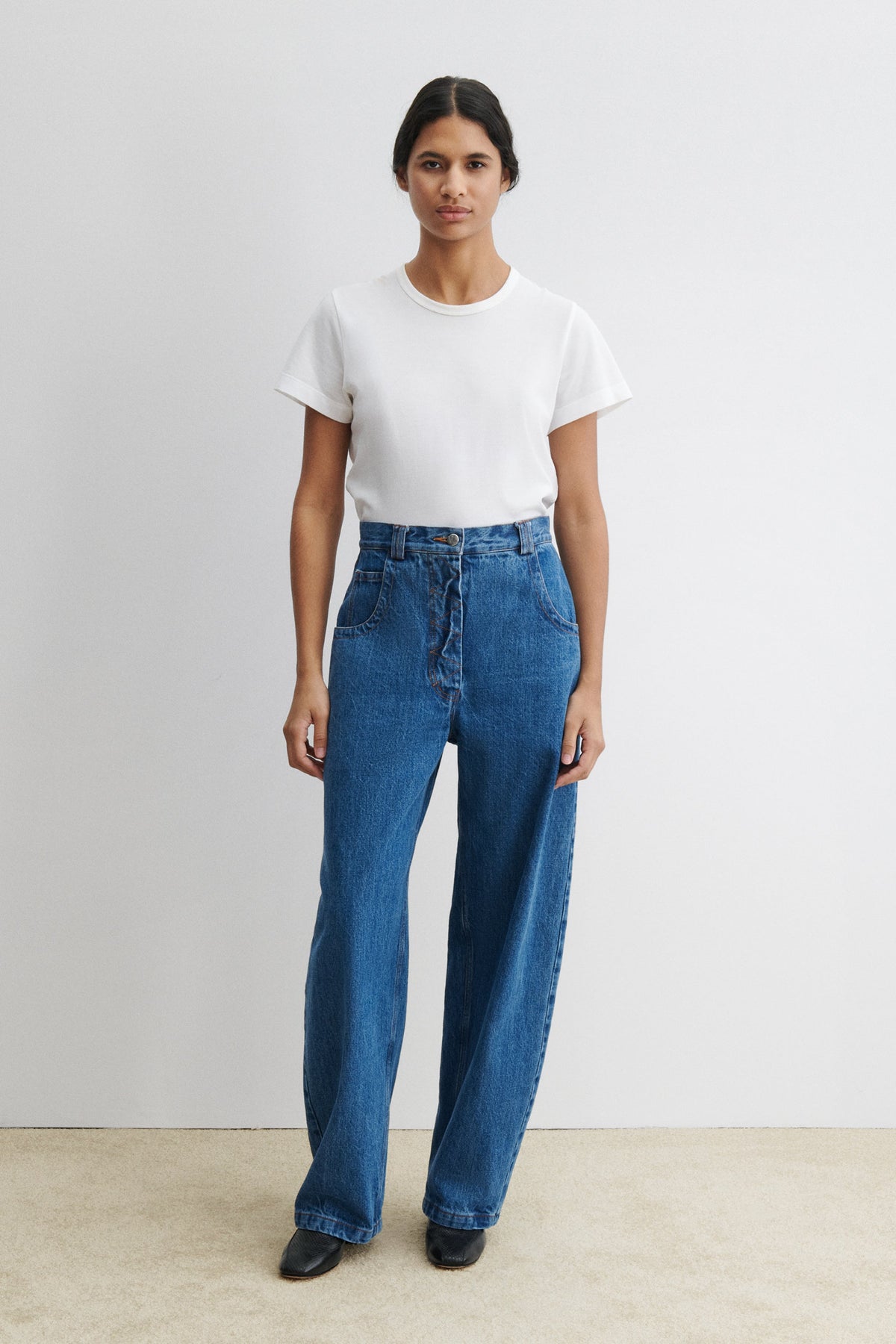 Snap Pant Cool Indigo - Rachel Comey
