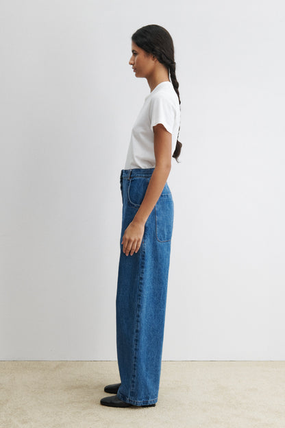 Snap Pant Cool Indigo - Rachel Comey