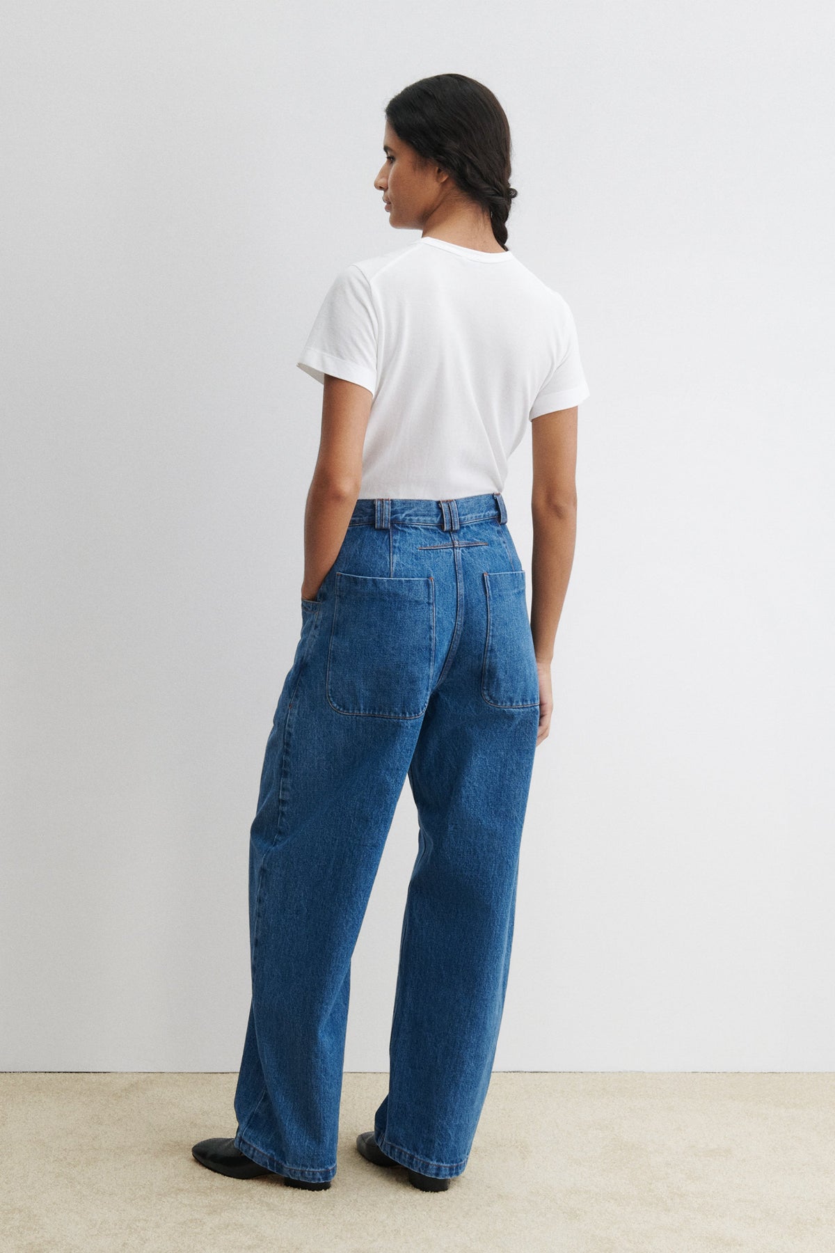 Snap Pant Cool Indigo - Rachel Comey