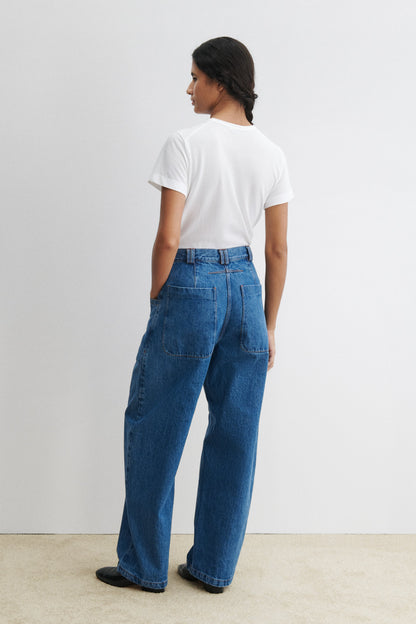 Snap Pant Cool Indigo - Rachel Comey