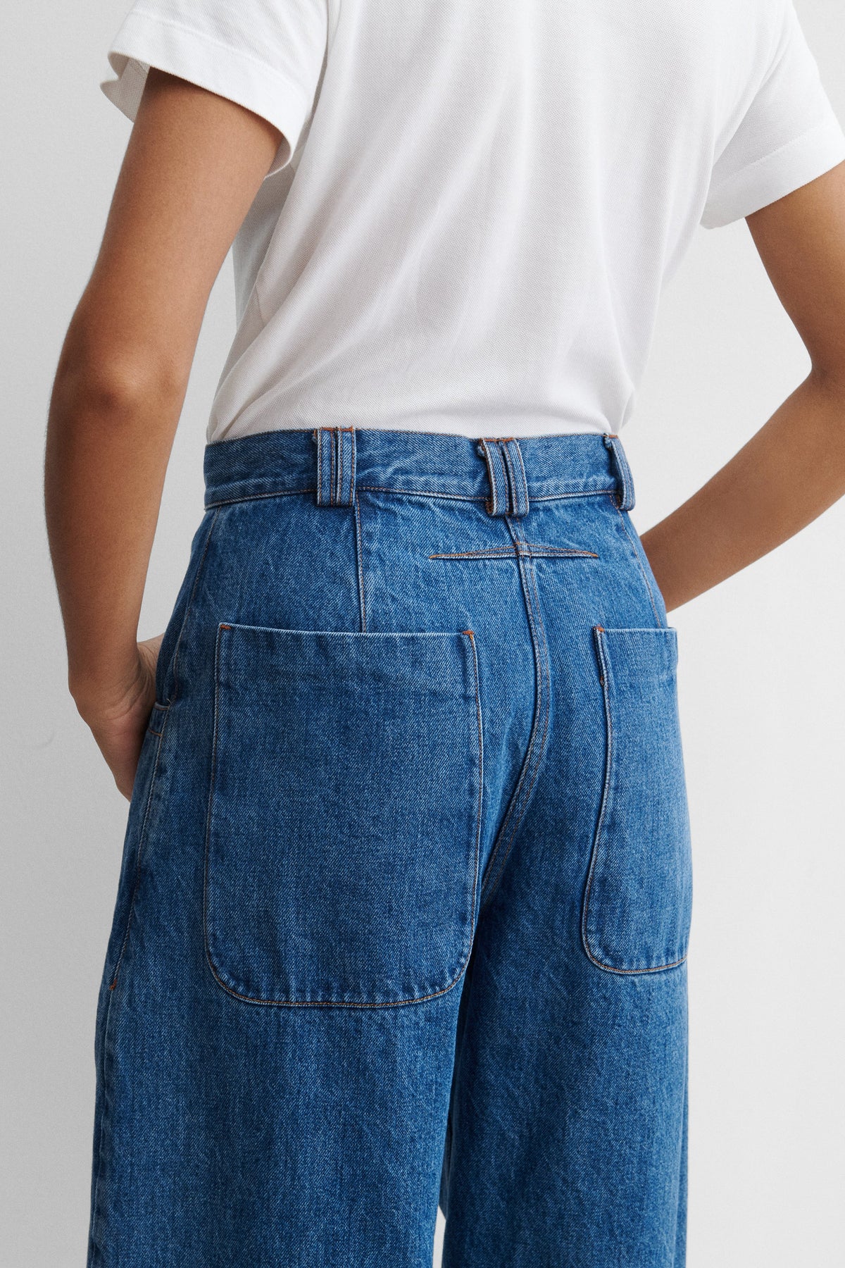 Snap Pant Cool Indigo - Rachel Comey