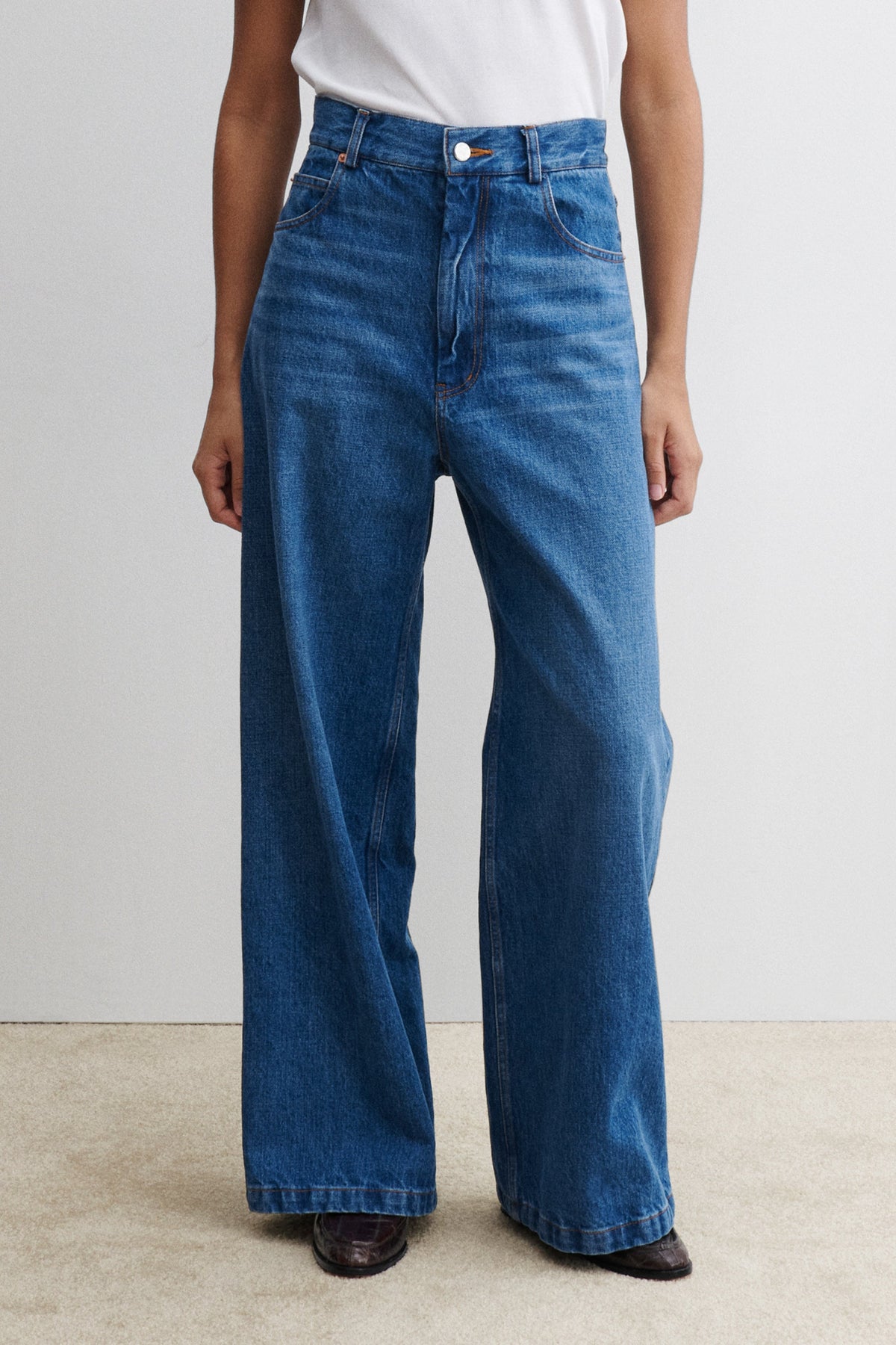 Ayo Pant Cool Indigo - Rachel Comey