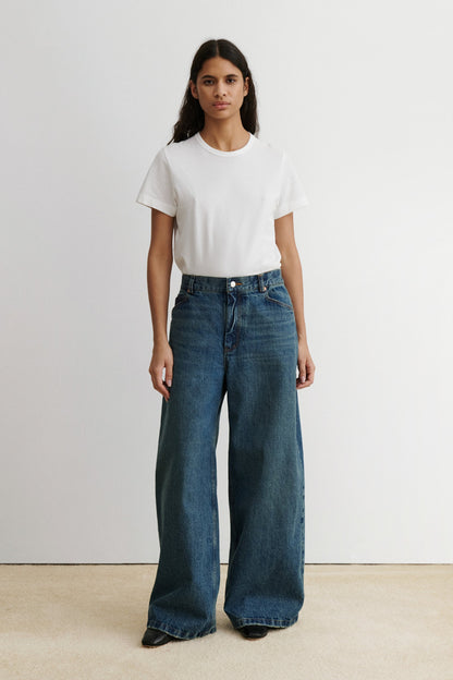 Dottir Pant Aged Indigo - Rachel Comey