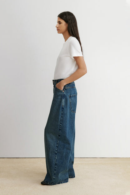 Dottir Pant Aged Indigo - Rachel Comey