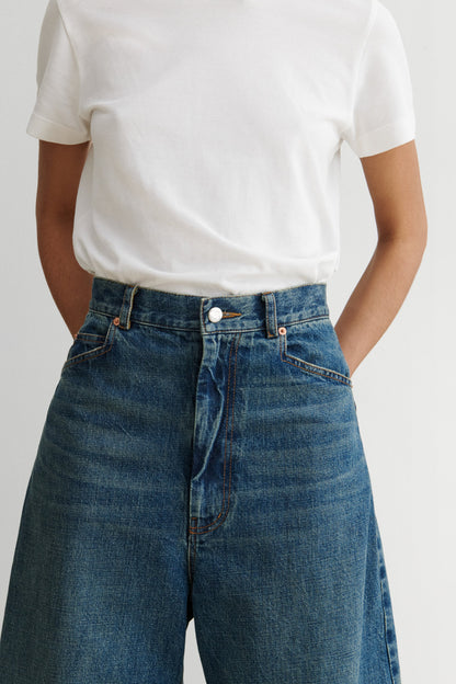 Mae Pant Aged Indigo - Rachel Comey