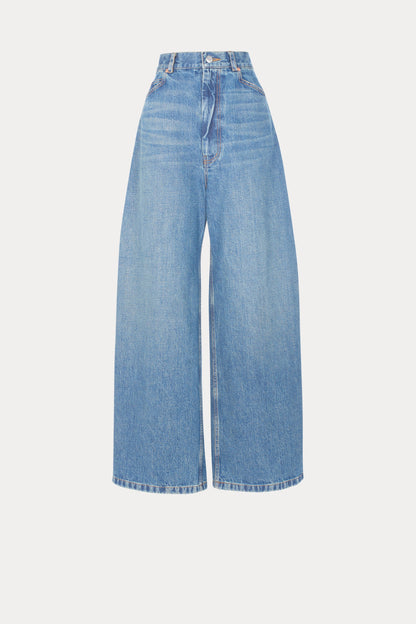 Mae Pant Aged Indigo - Rachel Comey