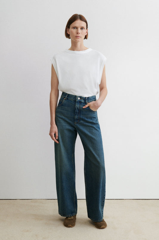 Puerto Pant Aged Indigo - Rachel Comey