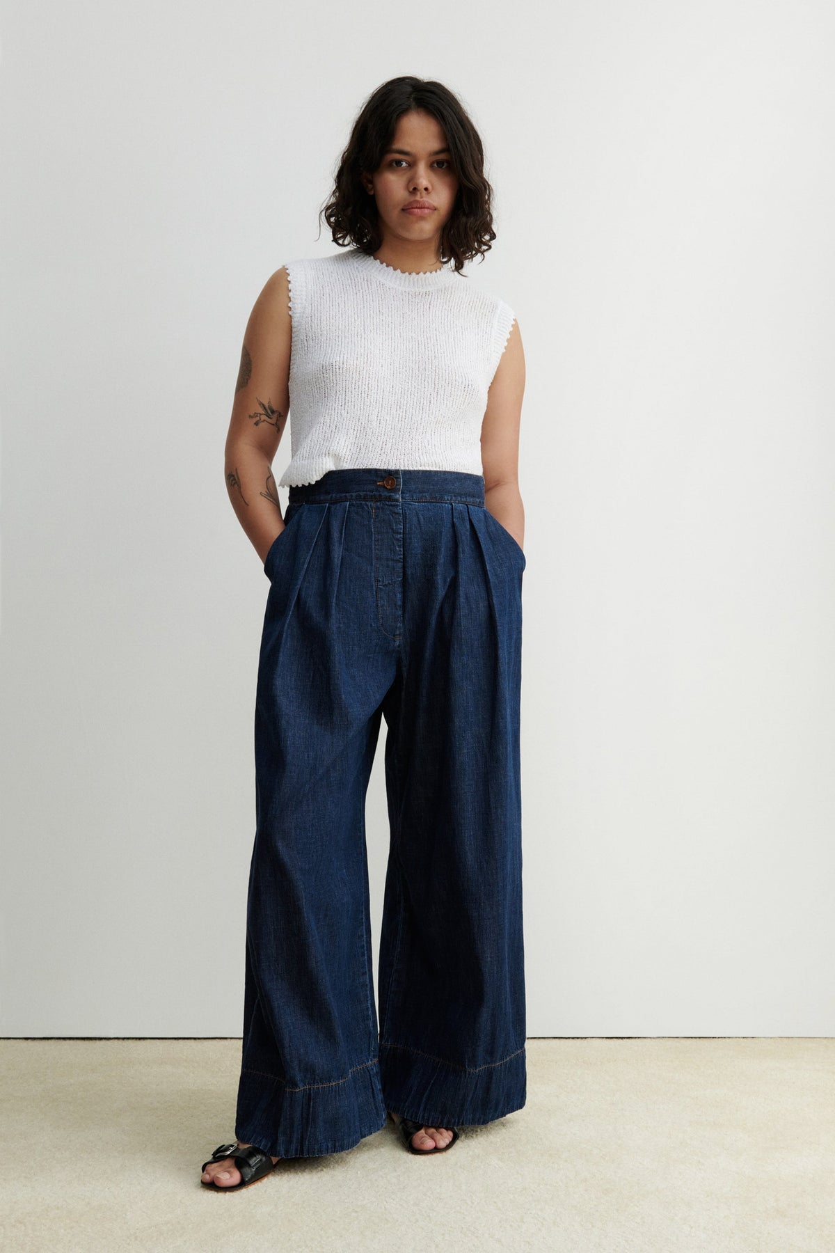 Coxsone Pant Dark Indigo - Rachel Comey