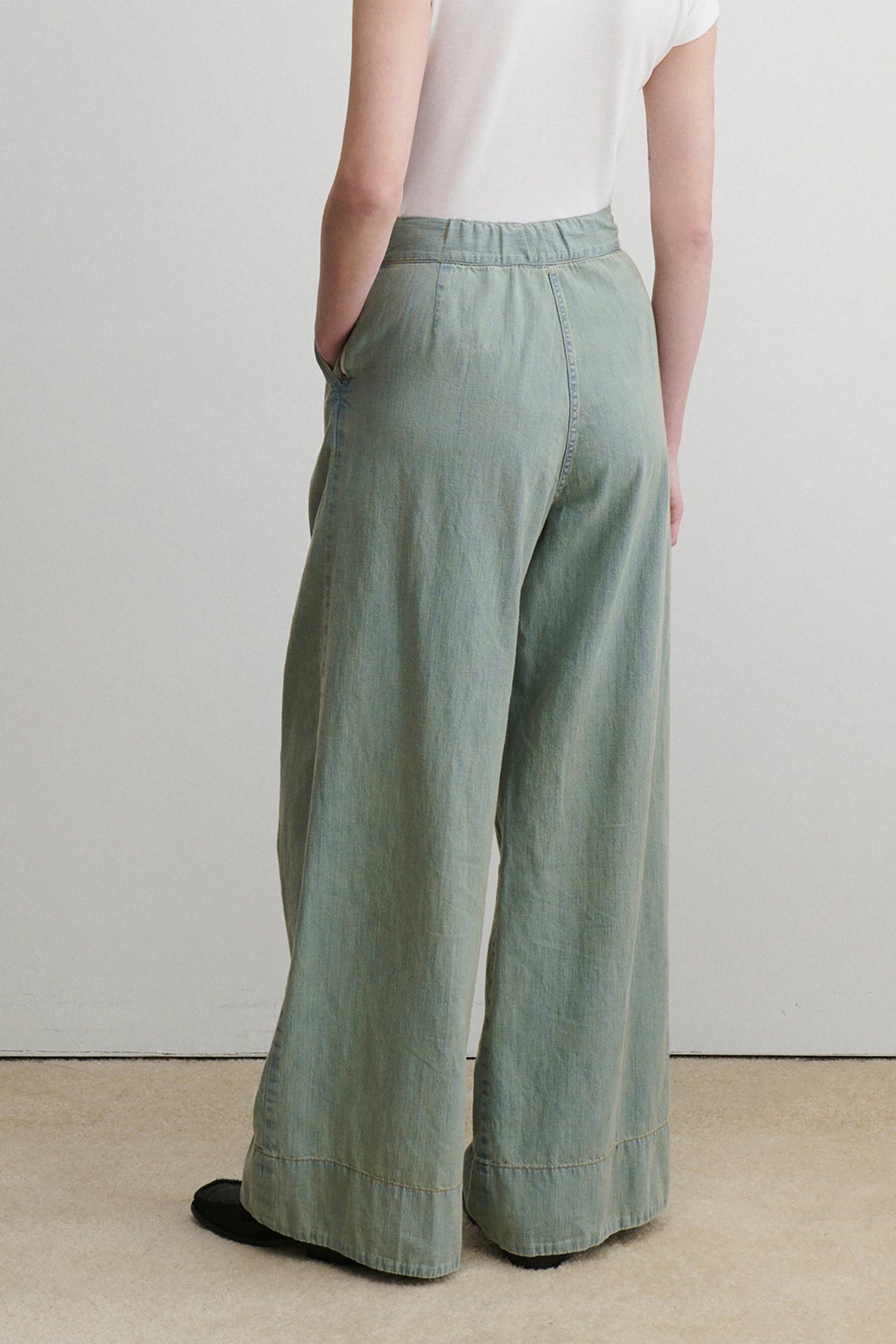 Coxsone Pant Khaki Indigo - Rachel Comey