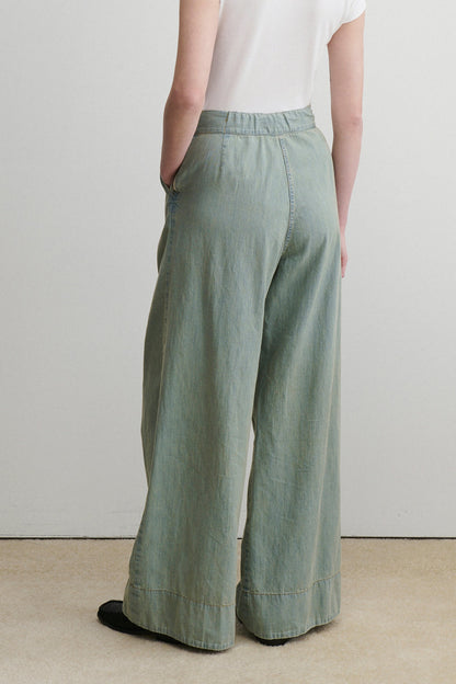 Coxsone Pant Khaki Indigo - Rachel Comey