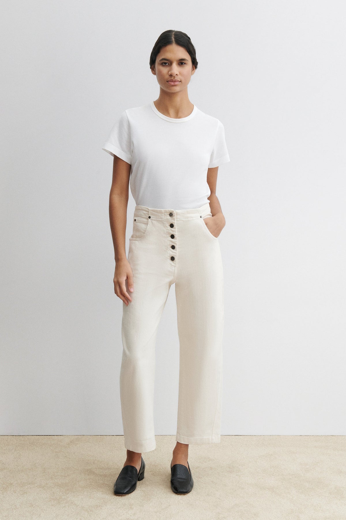 Elkin Pant White - Rachel Comey