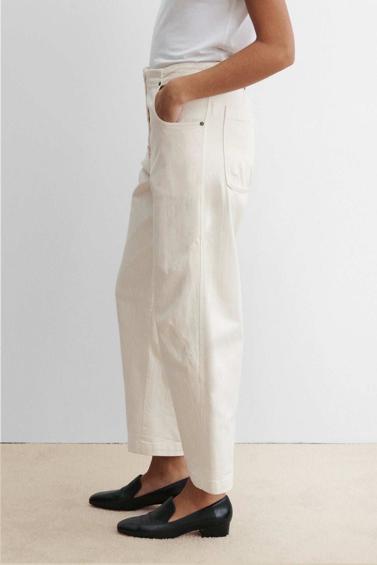 Elkin Pant White - Rachel Comey