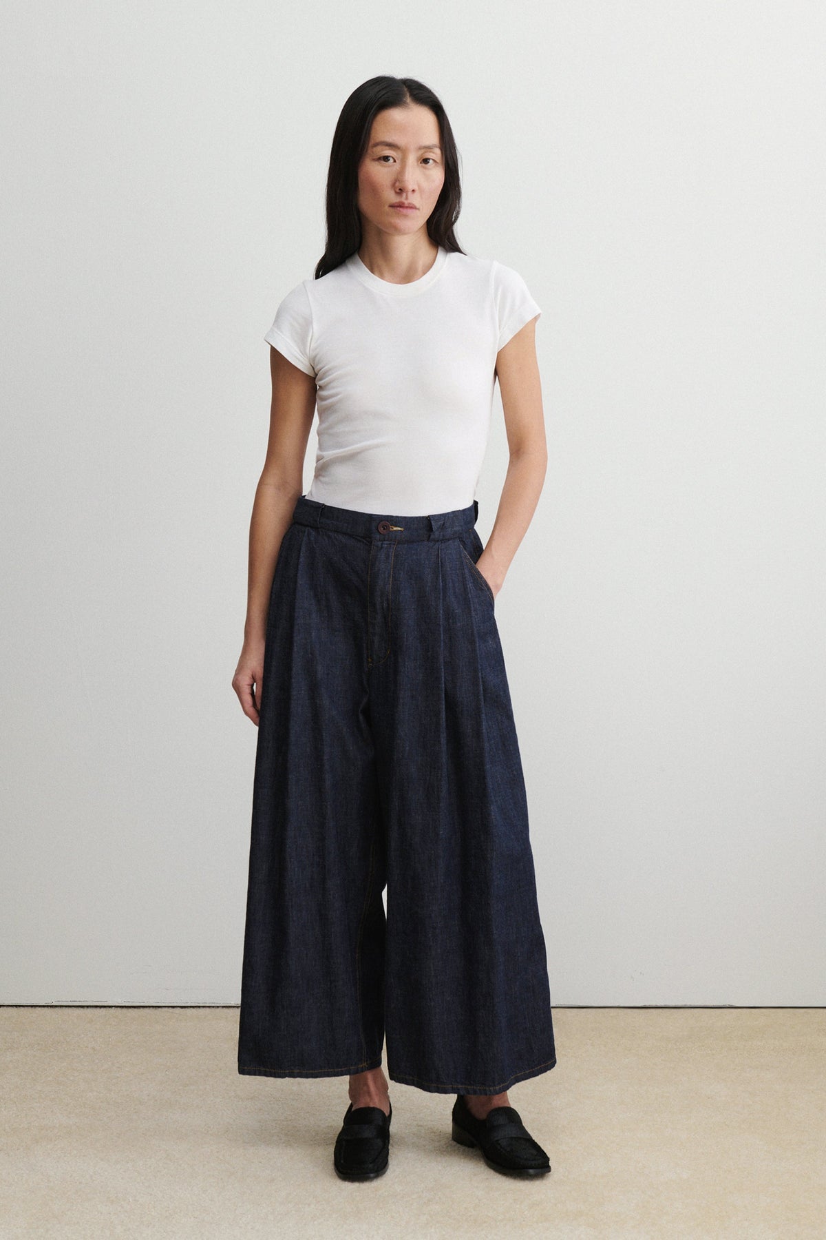 Wolcott Pant Indigo - Rachel Comey