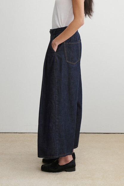 Wolcott Pant Indigo - Rachel Comey