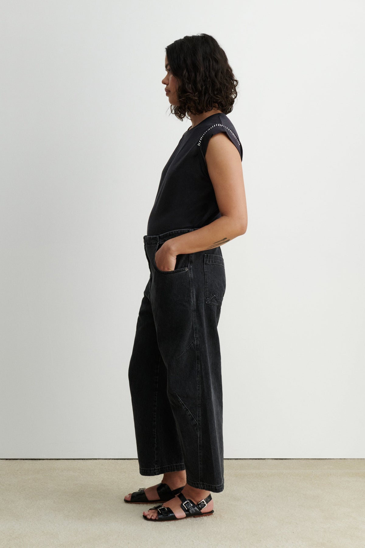 Elkin Pant Black - Rachel Comey