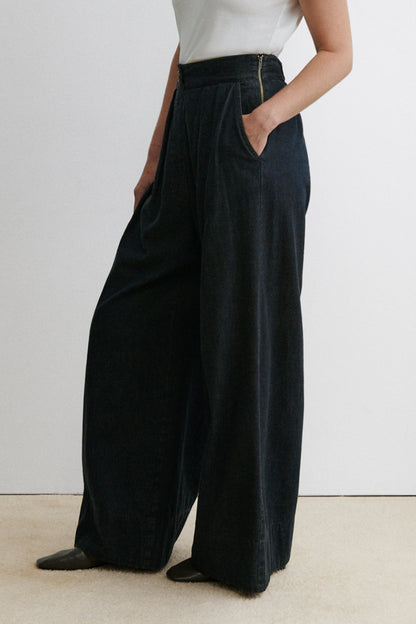 Coxsone Pant Brown Overdye - Rachel Comey