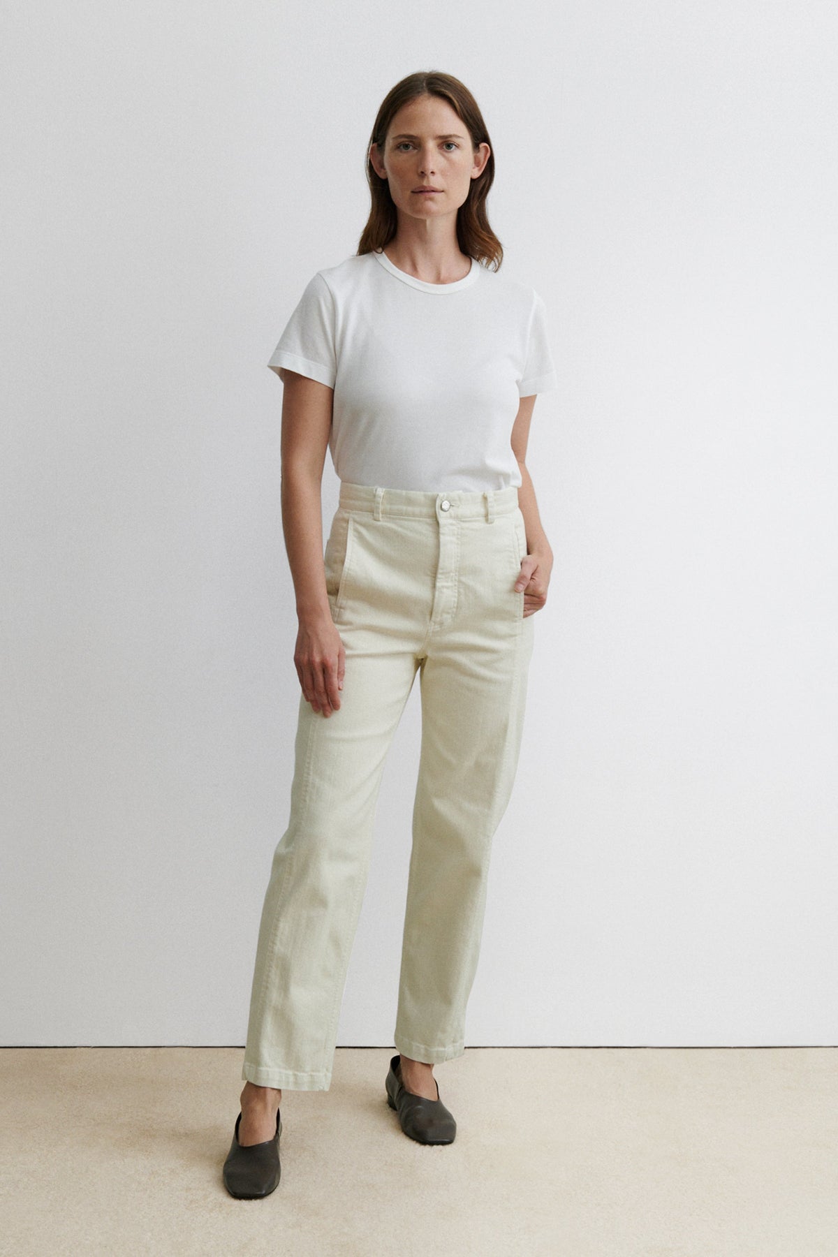 Tamar Pant Dirty White - Rachel Comey