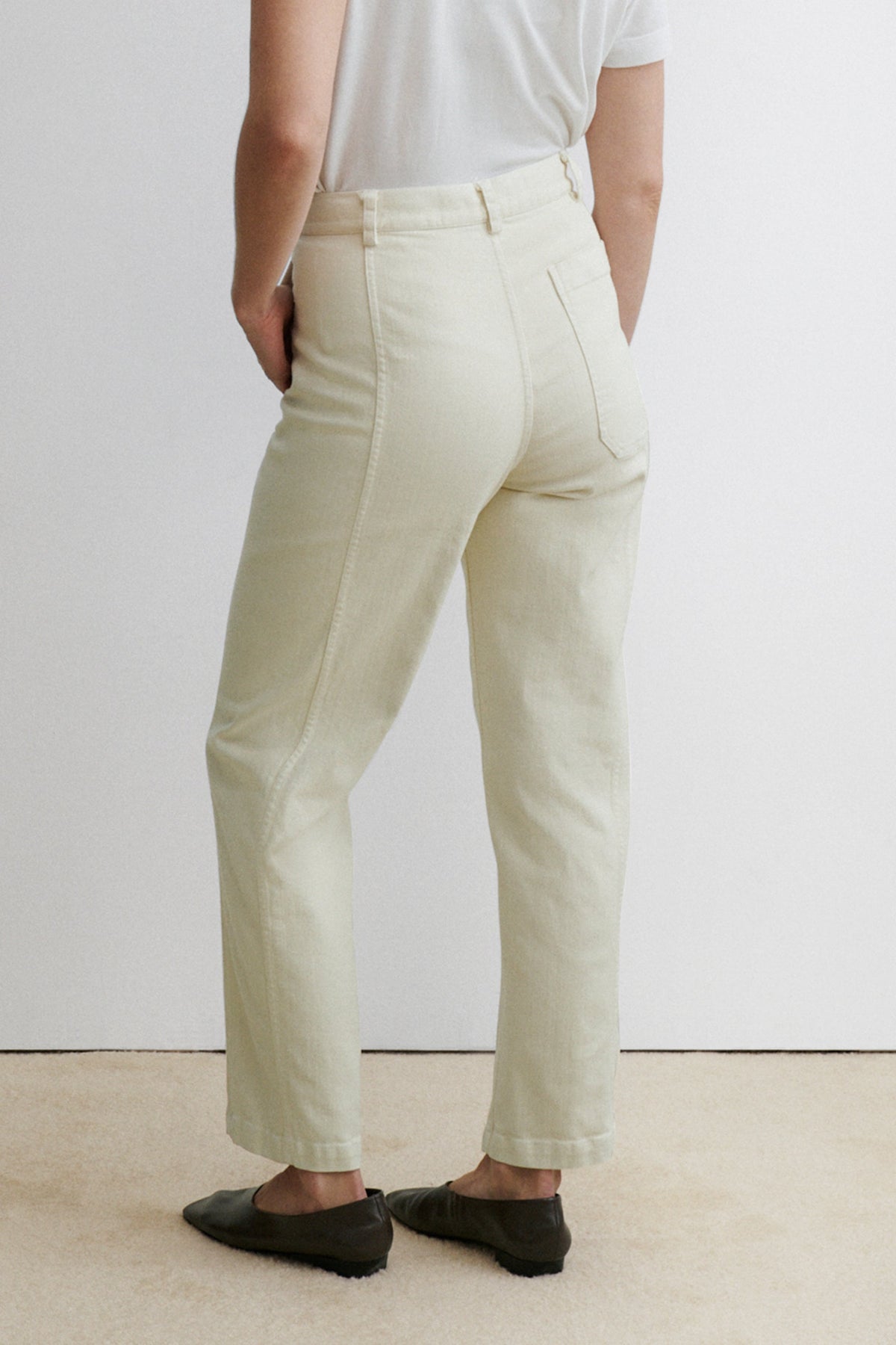 Tamar Pant Dirty White - Rachel Comey