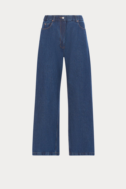 Slacker Pant Muddy Indigo - Rachel Comey