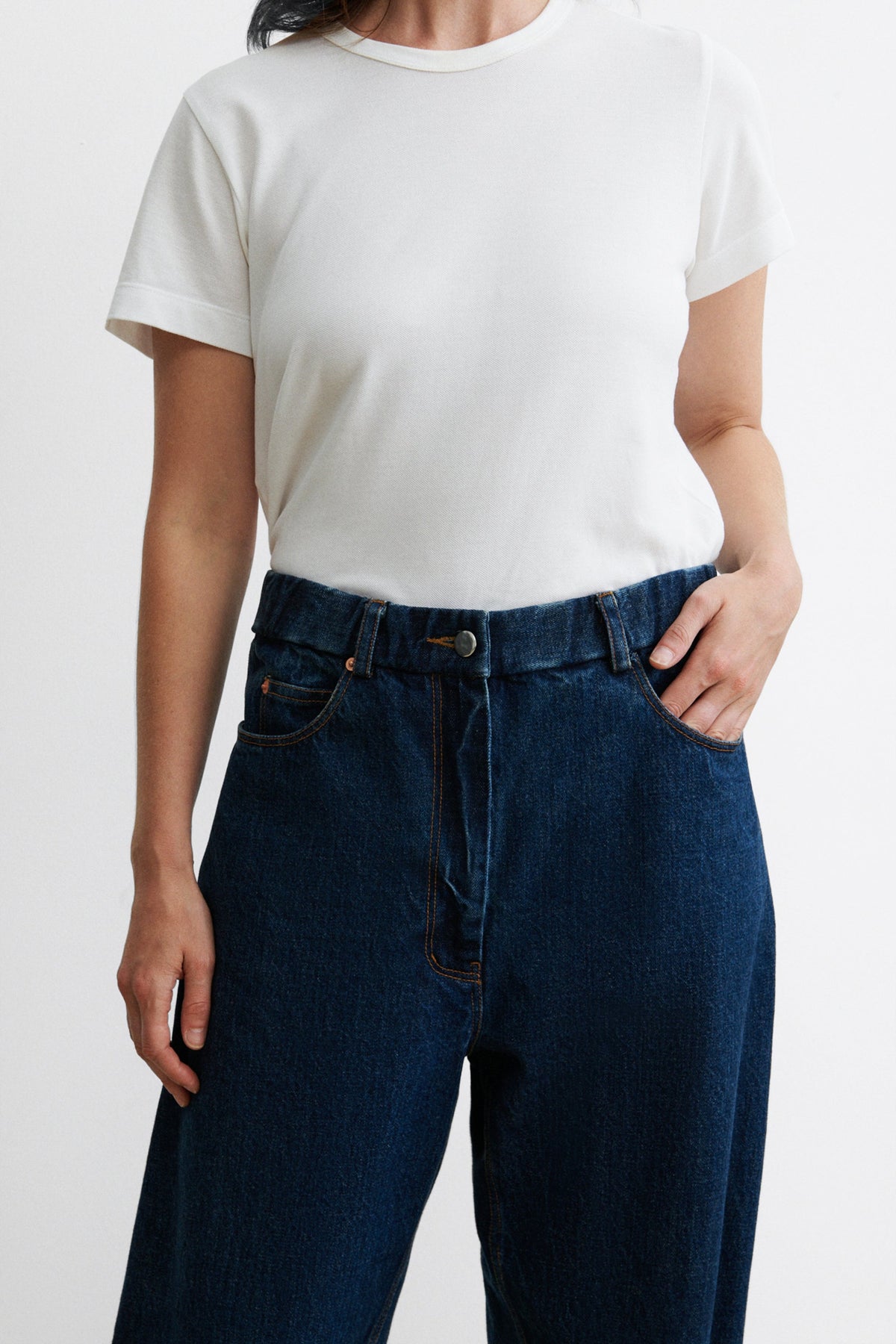Slacker Pant Muddy Indigo - Rachel Comey