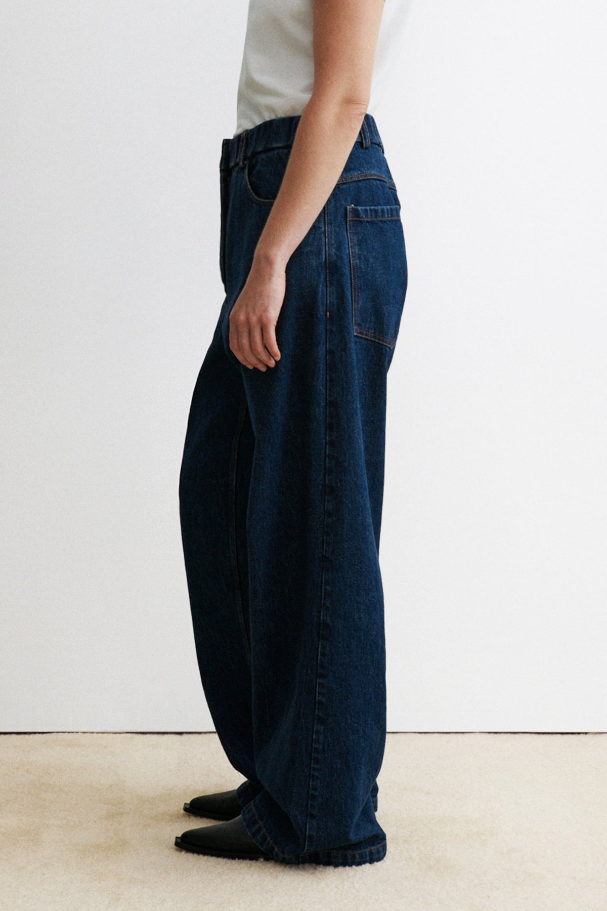 Slacker Pant Muddy Indigo - Rachel Comey