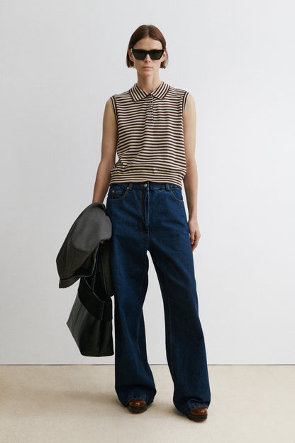 Slacker Pant Muddy Indigo - Rachel Comey