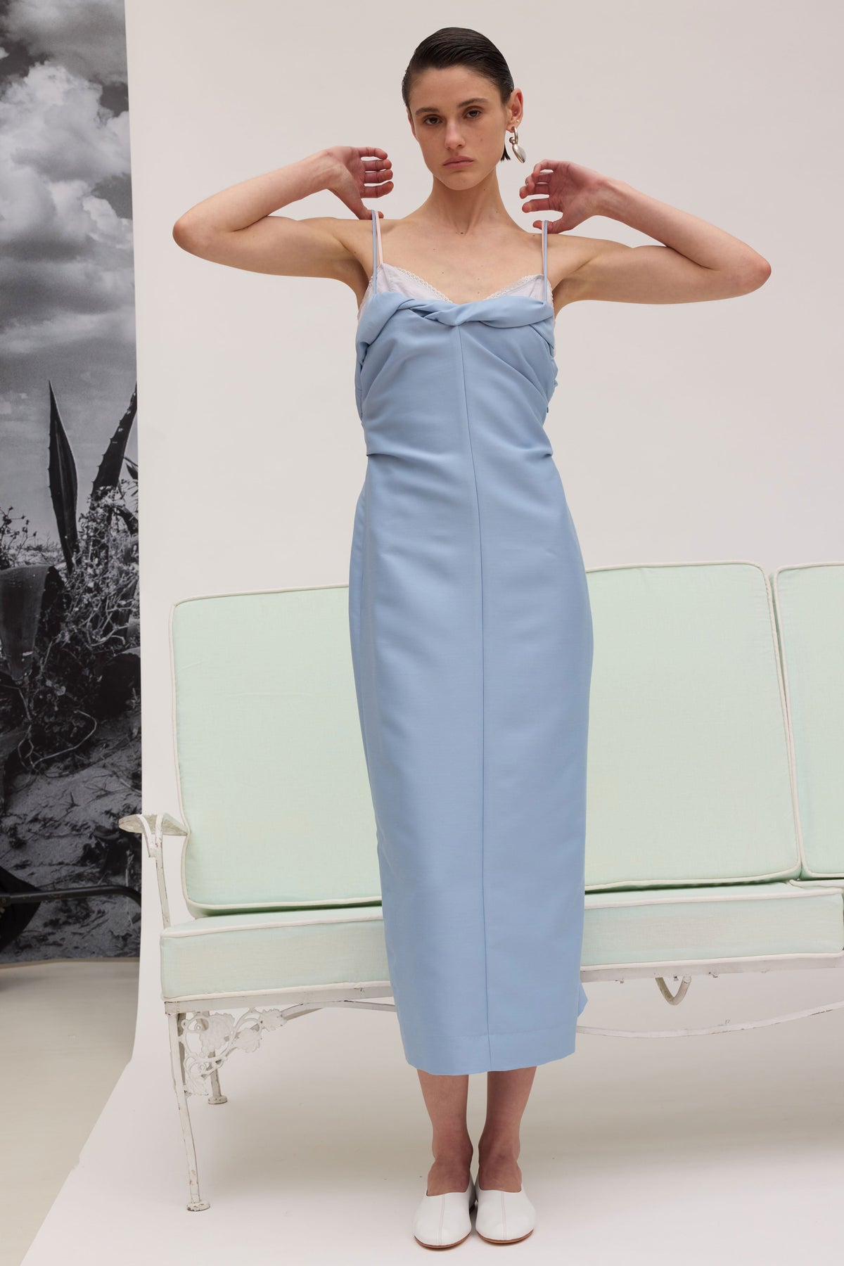 Priss Dress Sky Blue - Rachel Comey