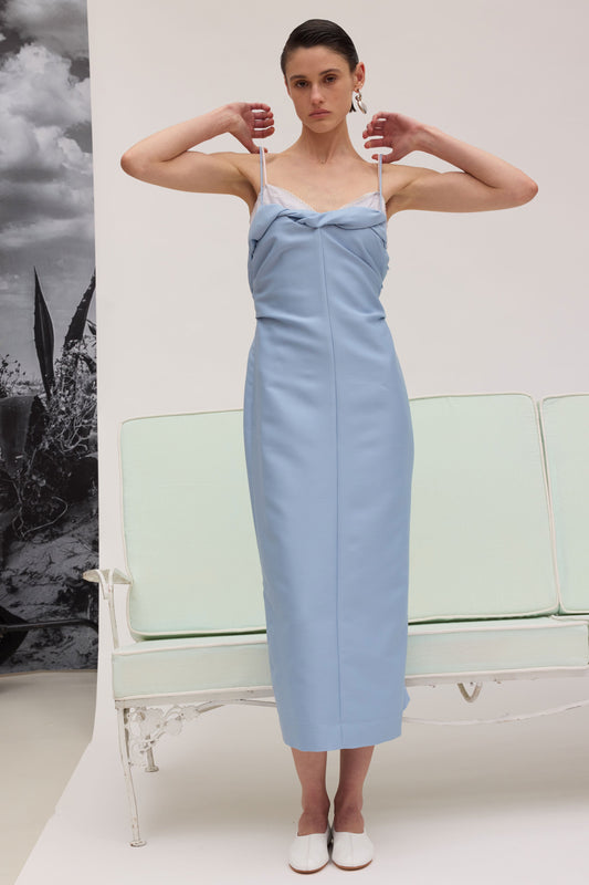 Priss Dress Sky Blue - Rachel Comey